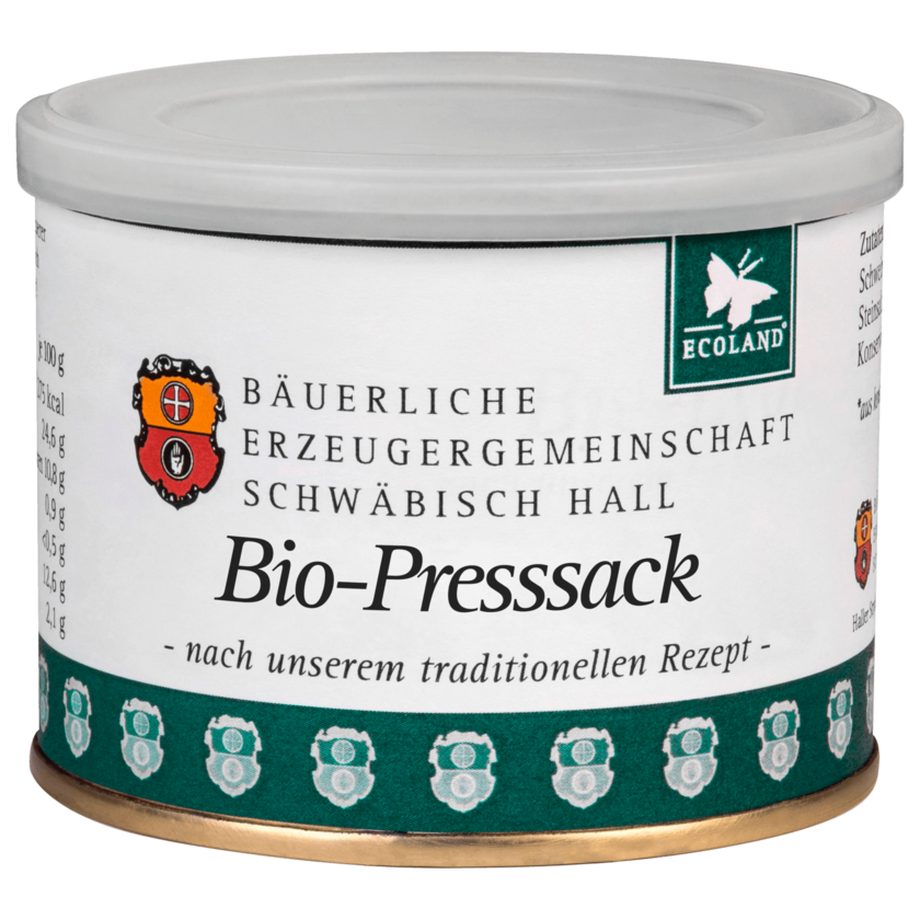 Bäuerliche Erzeugergemeinschaft Schwäbisch Häll Bio Preßsack 200g